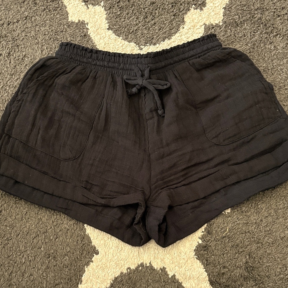 Aeropostale Black Women's Shorts